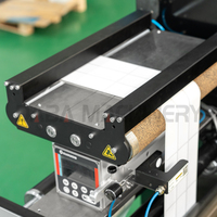 Máquina troqueladora de etiquetas en blanco de alta velocidad, rotativa completa, para troquelado, corte longitudinal y rebobinado de papel kraft y film.