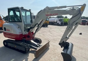 รถขุดขนาดเล็ก Takeuchi TB235-2 ขนาด 3.5 ตัน เครื่องยนต์ดีเซล แบบตีนตะขาบ |   อุปกรณ์ก่อสร้างระบบไฮดรอลิก – ราคาขายส่งที่ดีที่สุด - Product Image 3