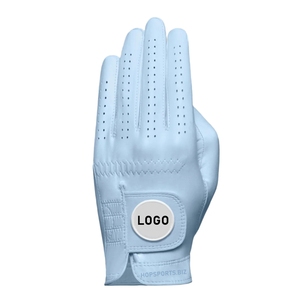 Gants de golf en cuir Cabretta de haute qualité, neufs d'usine, pour tous les temps, équipement sportif pour hommes et femmes, logo personnalisé, meilleurs prix - Product Image 3
