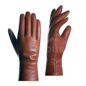 Guantes de cuero de protección de manos de dedo completo de cuero suave Guantes de cuero transpirables para hombres - Product Image 6