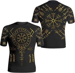 OEM Jiu Jitsu compresión Rashguard personalizado BJJ camisa para No-Gi MMA entrenamiento con tejido elástico transpirable - Product Image 1