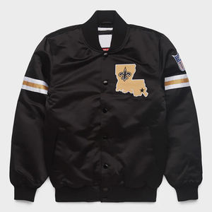 Chaquetas Satinadas con Estampado Personalizado al por Mayor de RINEX SPORTS, Estilo Casual de Invierno, Tallas Grandes, para Equipos Universitarios, Alta Calidad - Product Image 3