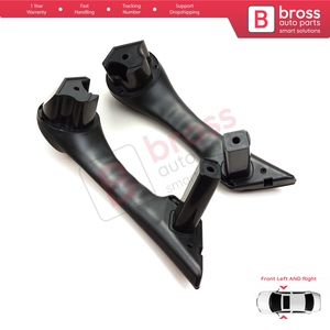 Manija Interior de Puerta Delantera BDP794 Negra Izquierda Derecha para Megane MK2 2002-2009 7701475315 7701475316 - Product Image 2