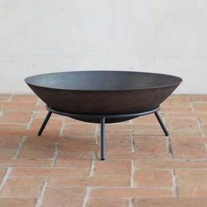 Modern <b>Iron</b> Outdoor <b>Fire</b> <b>Pits</b> | Contemporary Garden <b>Fire</b> Bowls - Product Image 1