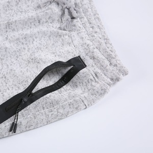 Hiver Casual Plain Dyed Fleece 100% Polyester Sweatpants Jogger Men Jogging Pants Fleece Fabric Plus Size - Product Image 2