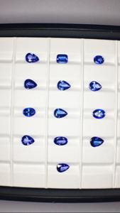 หินอัญมณีธรรมชาติ Tanzanite เจียระไนอย่างดีและขัดเงาด้วยสีที่มีคุณภาพและความแวววาว tanzanite สำหรับเครื่องประดับในขนาดต่างๆ - Product Image 2
