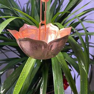 โซ่ระบายน้ำฝนโลหะสำหรับตกแต่งรางน้ำหลังคาสวนกลางแจ้ง โซ่ระบายน้ำตกแต่งสำหรับพื้นที่ลานบ้าน - Product Image 1