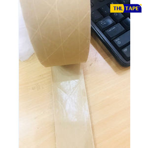 La cinta de papel Kraft adhesiva es una solución duradera y ecológica hecha de papel Kraft, perfecta para sellar y empaquetar de forma segura - Product Image 6