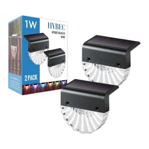 HYBEC Solar Outdoor Staircase Light Garden LED Lighting Solution for <b>Steps</b> Fences and Walls - Product Image 1
