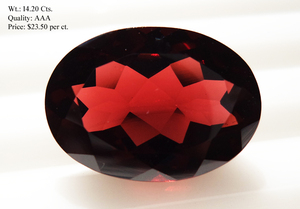 พลอยโกเมนสีแดงธรรมชาติ100% คุณภาพสูงพลอยในขนาดการสอบเทียบรูปร่างผสมที่ดีที่สุดสำหรับเครื่องประดับพลอยวันเกิดที่ทำด้วยมือ - Product Image 3