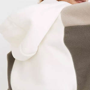 เสื้อสเวตเตอร์ผ้าฝ้ายของผู้ชายเสื้อมีฮู้ดผ้าหนาเปิดไหล่ปล่อย500เสื้อผ้าฤดูหนาวให้ความอบอุ่น400กรัม - Product Image 4