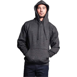Sudadera con Capucha Informal, Holgada, de Felpa, Color Gris Carbón, para Niñas y Niños, Sudadera Lisa de Color Sólido - Product Image 2