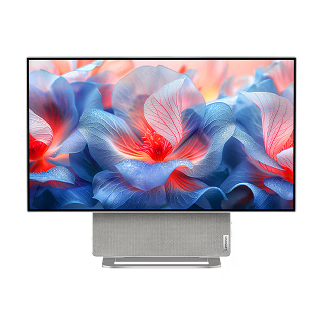 All-in-One Computers ForLen Ovo YOGA 27 High- Performance 27-inch Rotatable QHD Screen AMD R7-8845H 32GB LPDDR5X 1TB SSD Silver