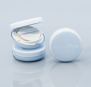 Black Rouge Korean Vegan Thin Layer Clear Cushion 25C SPF50+ PA++++ Lightweight Semi-Glow Finish Cool Moisture <b>for</b> <b>Face</b> Makeup - Product Image 2