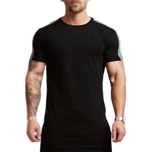 Camiseta Premium 100% Algodón para Hombre, Suave, Transpirable, Informal, de Verano, con Logotipo Personalizado, Camiseta de Manga Corta para Hombre, Venta al Por Mayor Directa - Product Image 1