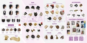 EXTENSIONES DE CABELLO HUMANO VIETNAMÉS DE CALIDAD SUPERIOR AL POR MAYOR COLOR ROJO OSCURO RECTO - Product Image 3