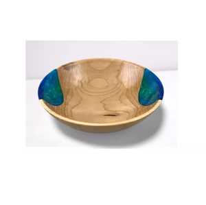 Bol en résine et bois de style royal chinois, nouveau bol à pâte ou à mélanger, fournitures de cuisine de luxe pour hôtels et restaurants, bol en bois - Product Image 3