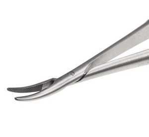 Porte-aiguilles Micro Castroviejo 14 cm, ensemble de trois instruments chirurgicaux à verrouillage, acier inoxydable, machinerie, chirurgie générale par Surgiright - Product Image 5