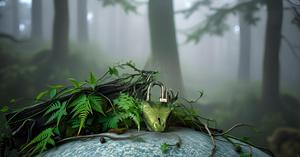 Brass Padlock - Lock with Keys - Working Functional - Brass Made Padlock Deer Black - Product Image 5