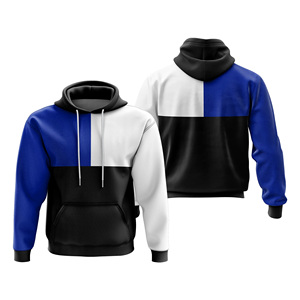 Sweats à capuche en coton de haute qualité pour hommes pas cher blanc 100% coton unisexe sweat à capuche personnalisé impression respirant - Product Image 4