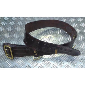 Ceintures Uniformes en Cuir Véritable Couleur Unie de Haute Qualité - Légères, Personnalisables avec Logo, Service OEM, Marque WIN SKT CO Personnalisée - Product Image 5