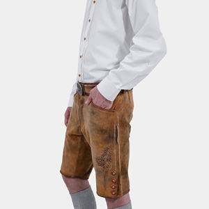 Offre Spéciale Short en cuir léger respirant coupe ample Meilleure vente Short en cuir à vendre à prix raisonnable - Product Image 3