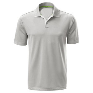Polo personnalisé en coton polyester Spandex Polo confortable à manches courtes pour hommes - Product Image 1