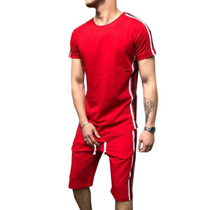 2025 Latest Design Premium Quality Eco-Friendly 100% Cotton Men's <b>Twin</b> <b>Set</b> Wholesale Customized Size and Color Options - Product Image 5