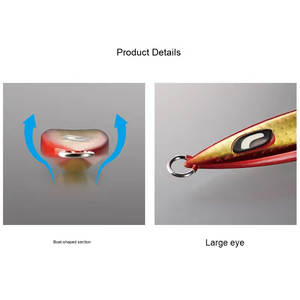 Señuelo Artificial de Alta Calidad para Sardina, Tipo Waver Stinger BTFY SW Japan, de Acción Lenta, Luminoso, de Hierro, para Pesca de Carpa - Product Image 3