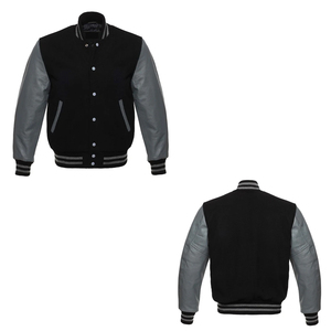 Wholesale Custom Latest Design <b>Long</b> Sleeve Baseball Varsity <b>Jacket</b> Men Plain Blank\ CollegeBaseballjacket for men DDP Shipping - Product Image 3