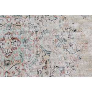 พรมวินเทจ ขนาด 3.9x8.2 ฟุต พรมตุรกี ลายดอกไม้สีน้ำตาลแดง - Product Image 5