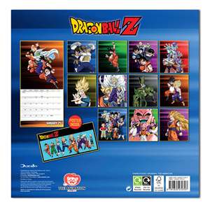 2025 Dragon Ball Z Paper <b>Calendar</b> - Product Image 5