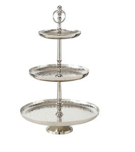 แท่นวางเค้กอลูมิเนียมพรีเมี่ยมพร้อมสไตล์โบราณสร้างบรรยากาศที่หรูหราสำหรับการจัดแสดงเค้กในงานเลี้ยงหรู - Product Image 4