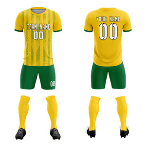 Vêtements de football Vêtements de sport sur mesure Uniforme de football Vêtements d'équipe Vêtements de football sur mesure Maillot et shorts de football professionnels - Product Image 6