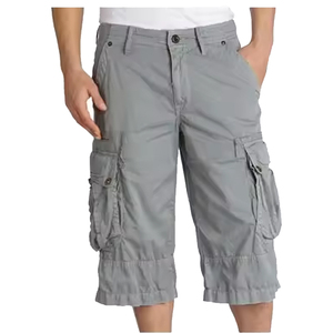 กางเกงช่างก่อสร้างแบบมีกระเป๋าหลายช่อง สะท้อนแสงมองเห็นได้ชัด ผ้าริปสต็อป คอตตอน ใส่สบาย - Product Image 1