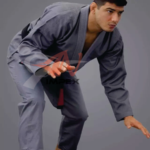 Uniforme d'arts martiaux de haute qualité uniforme de Jiu Jitsu personnalisé uniforme de Judo professionnel logo personnalisé et tissu 100% coton - Product Image 4