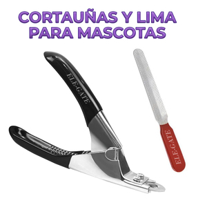 Tagliacapelli/Tagliaunghie per Animali Domestici Conveniente in Acciaio Inossidabile e ABS, Misura Personalizzabile, per Cani e Gatti con Lima - Product Image 2
