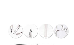 Juego de Instrumentos Quirúrgicos para Vasectomía Reutilizables de Acero Inoxidable sin Sutura, Fabricados en Alemania, OFERTA - Product Image 2