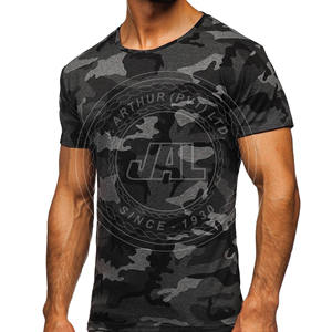 Camiseta en los cinco colores impresos Camuflaje Casual T-shit Hard Training Hombres Camisetas Camisas tácticas para hombres - Product Image 4