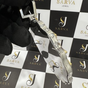 Collier pendentif en moissanite de luxe VVS, argent sterling 925, plaqué or sur mesure, pendentifs fins, breloques, certifié IGI, passe le test du diamant - Product Image 5