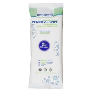 Lingettes nettoyantes périnéales non tissées extra douces à la chlorhexidine digluconate antibactérienne pour patients alités en soins intensifs - Product Image 1