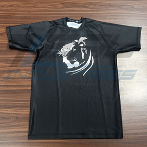 Custom Mma Rash Guards Sublimación Impresión Ultavoilet protección 240 GSM Compresión Grappling Bjj Rash Guards Hecho en Pakistán - Product Image 1