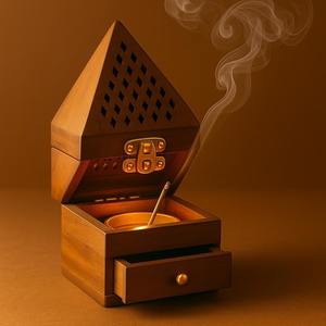 Quemador de Incienso Tradicional de Madera Más Vendido con Diseño Moderno para el Hogar, Hotel, Oficina y Relajación Disponible al Mejor Precio - Product Image 6