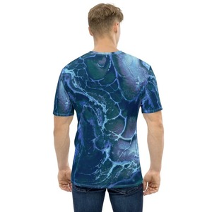 Camiseta personalizada con sublimación Oem Services para hombre, camiseta Premium Drift hecha de 100% poliéster, camiseta transpirable de algodón - Product Image 4