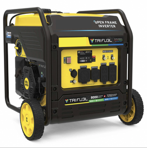 Nuevo Generador Inverter de Combustible Triple de 9000 Vatios con Arranque Eléctrico y Protección Contra CO para Respaldo Doméstico y Energía para Autocaravanas - Product Image 1