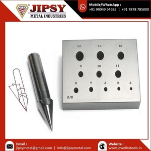 Bloque de construcción de bisel en forma de marquesa, con juego de perforación para fabricación de joyas y herramientas de orfebrería - Product Image 6