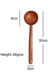 Cuillère de cuisine en bois hémisphérique Vaisselle Ustensiles de cuisine Écologiquement et sans danger pour la santé Produits vietnamiens en gros. - Product Image 6