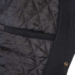 Chaqueta Universitaria de Alta Calidad con Cuello Redondo y Letras, Chaqueta Universitaria para Hombre con Mangas de Cuero, Tallas Grandes, Precio al por Mayor - Product Image 6