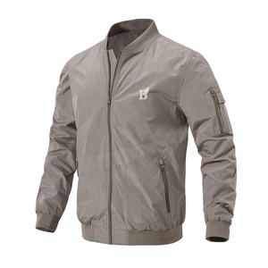Nouvelle arrivée Veste bomber classique de haute qualité Veste bomber en nylon personnalisée pour hommes - Product Image 1