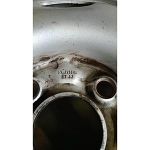 ล้อเหล็ก VOLKSWAGEN Golf 1 Series (74>84) รุ่น 6N0601025A - Product Image 4